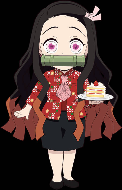 Cake Demon Slayer Nezuko Wallpaper