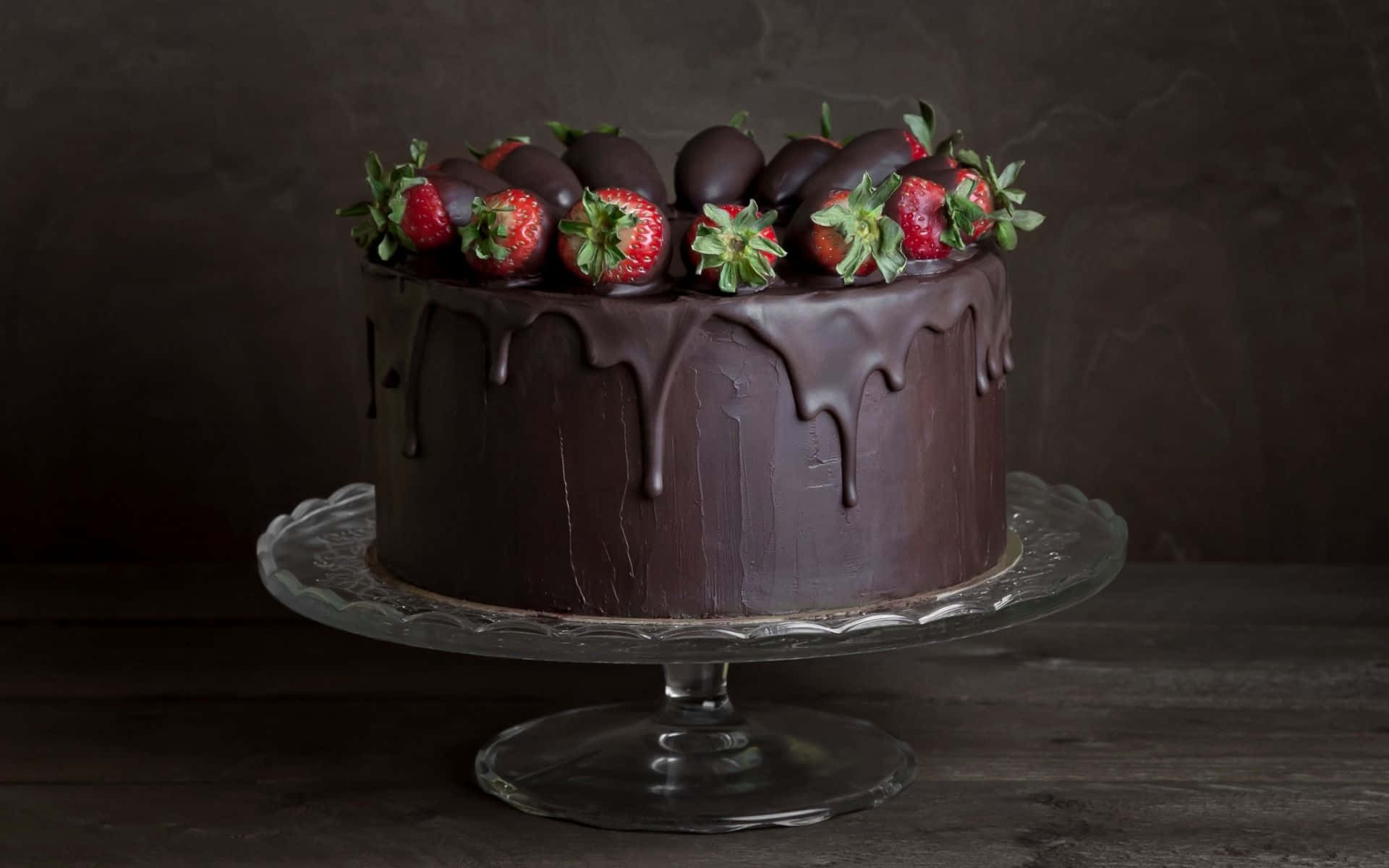 Yummy, decadent chocolate cake