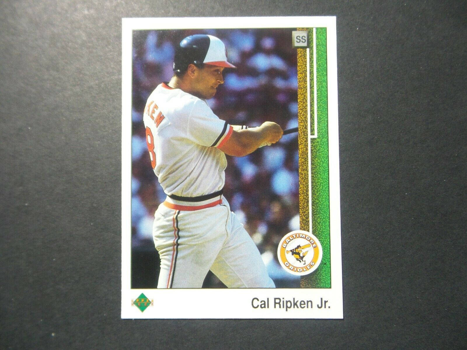 Cal Ripken Jr Vintage Baseball Card Wallpaper