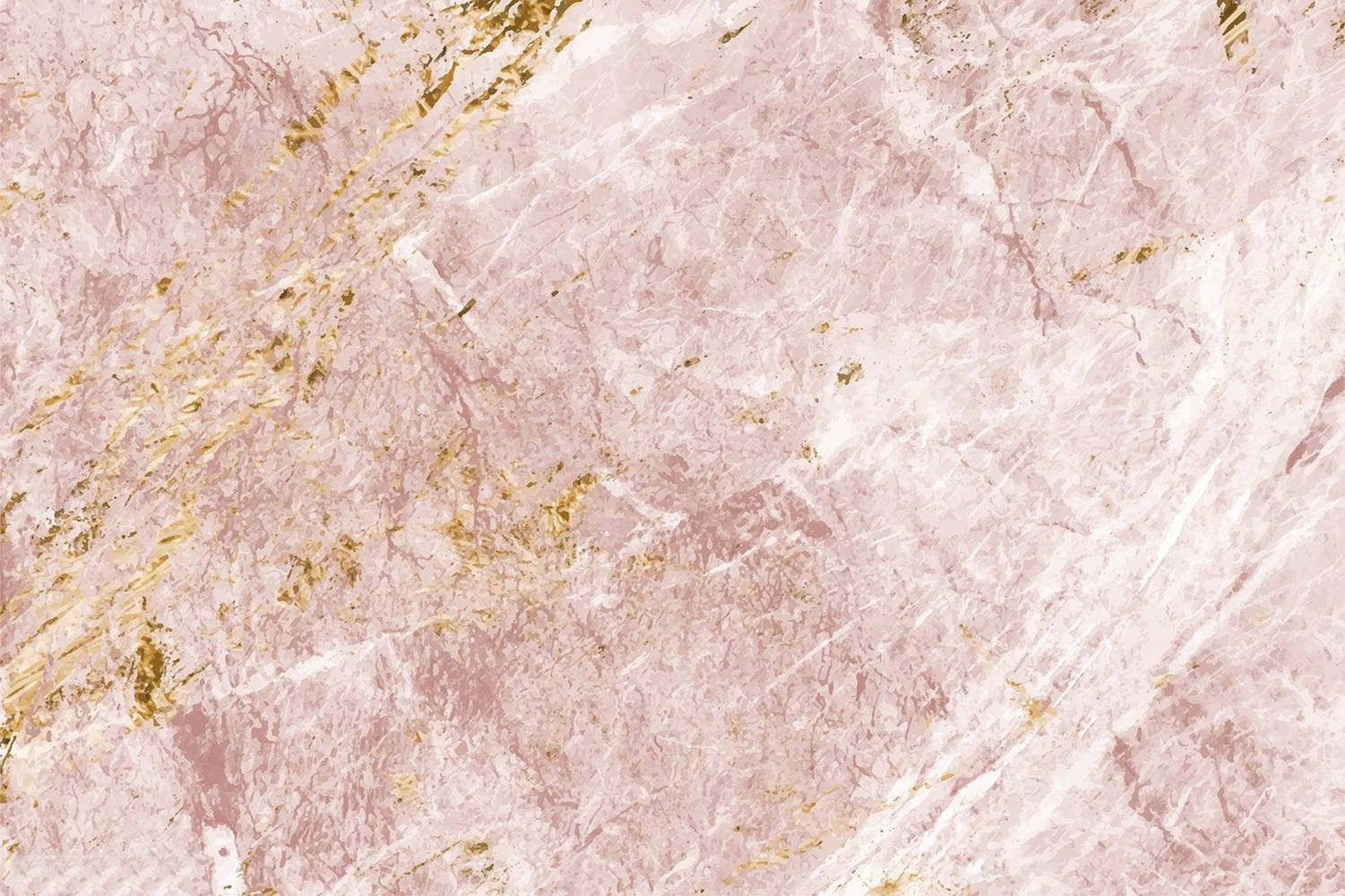Calacatta Guld Marmor Desktop Wallpaper