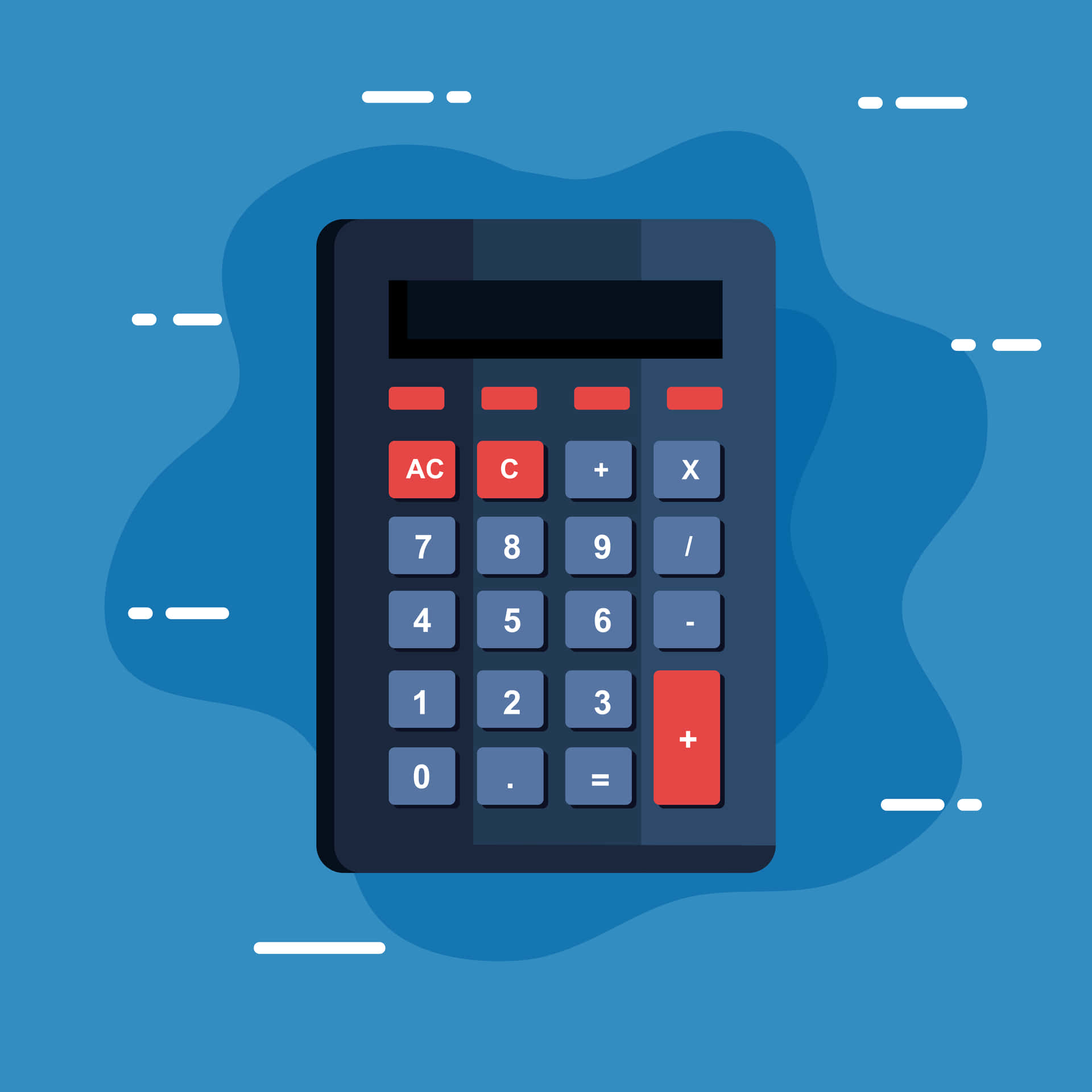 Math Made Easy with Aesthetically Captivating Calculator Background