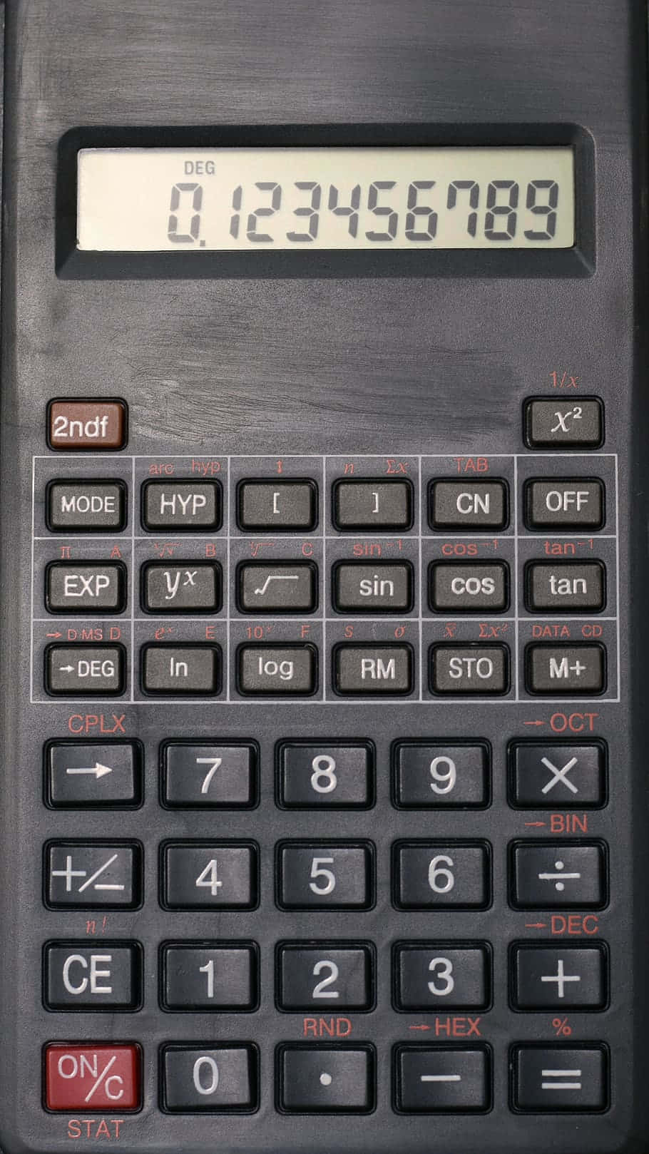 Modern Calculator on a sleek tabletop