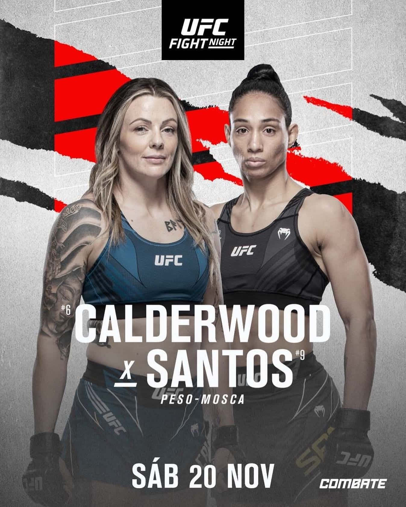 Calderwood Versus Taila Santos Poster Wallpaper