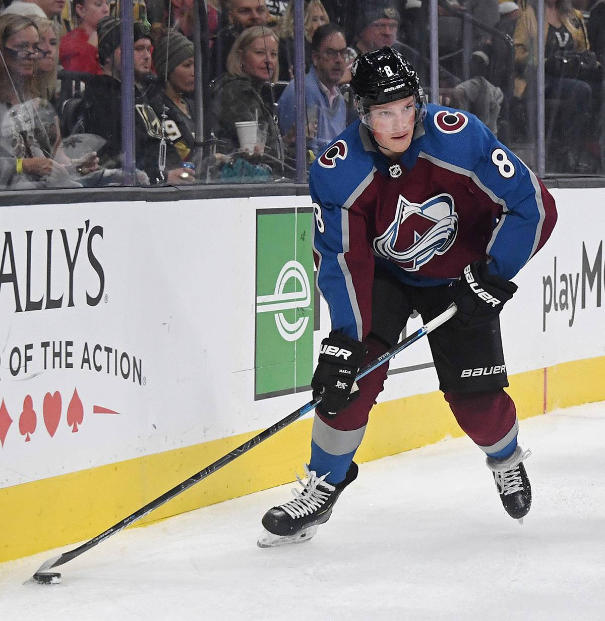 Download Cale Makar Colorado Avalanche Number 8 Wallpaper