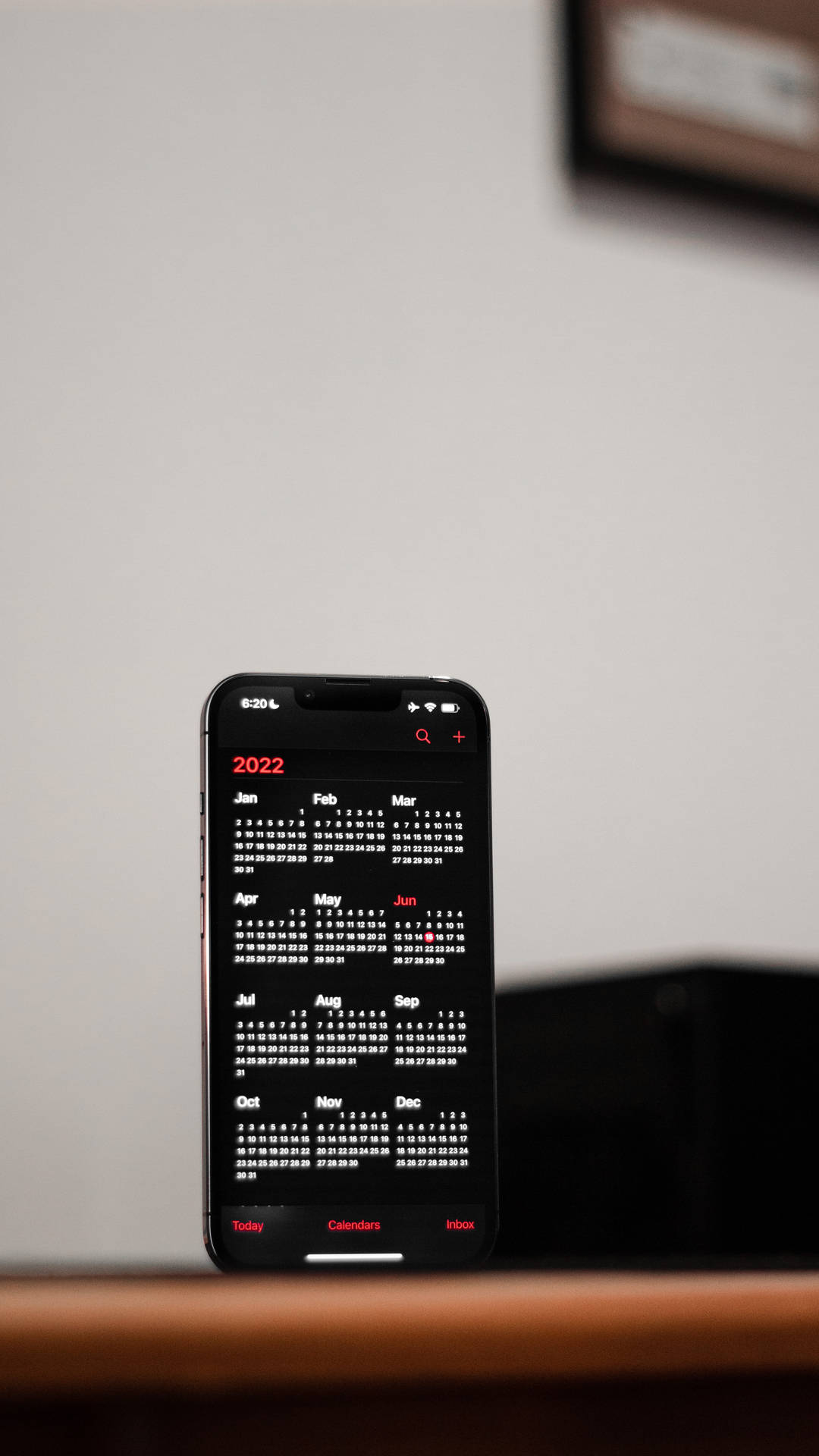 Calendariopara Iphone Predeterminado. Fondo de pantalla