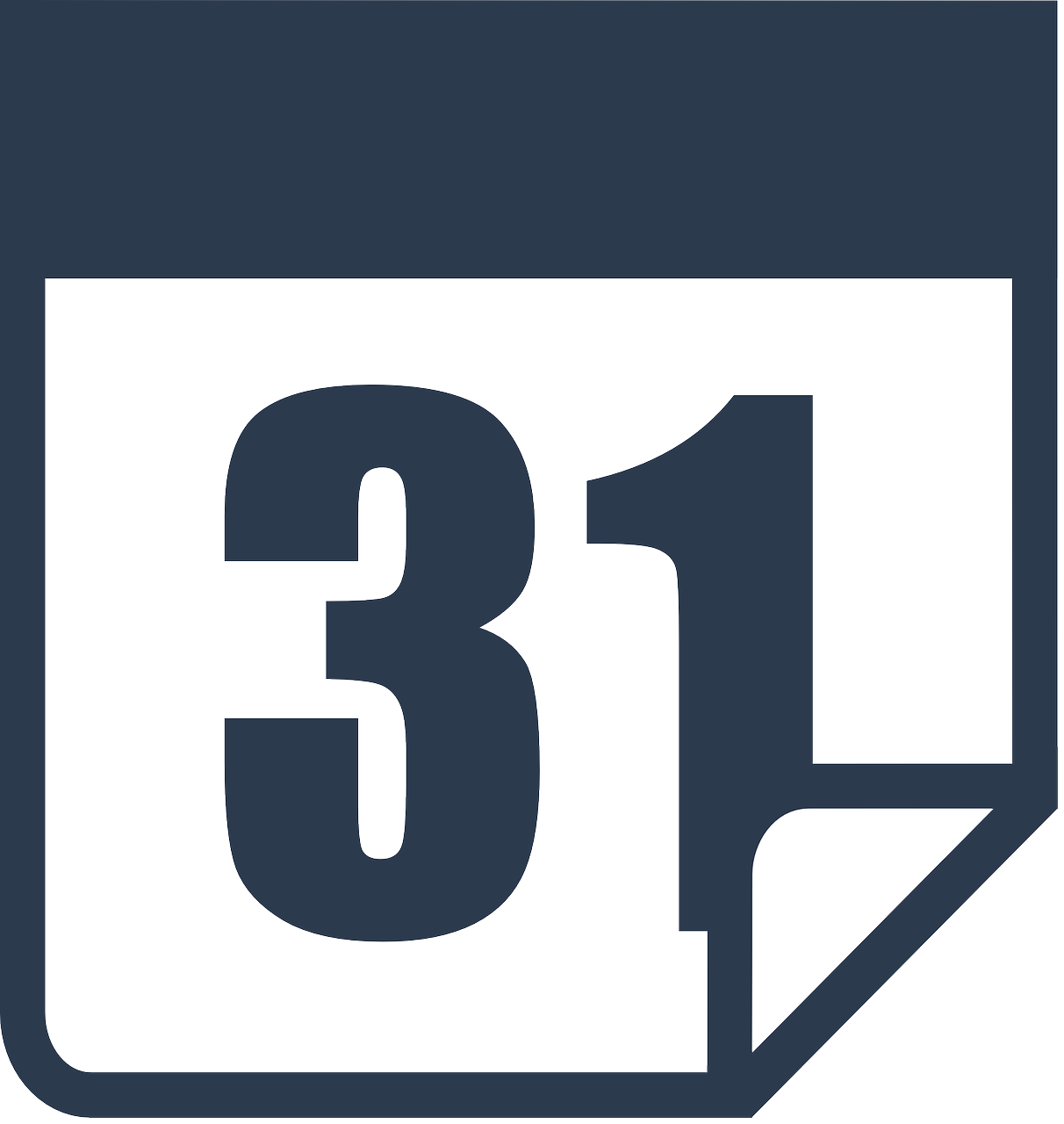 Calendar Page Icon31 PNG