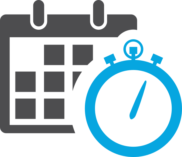 Calendar Stopwatch Icon PNG