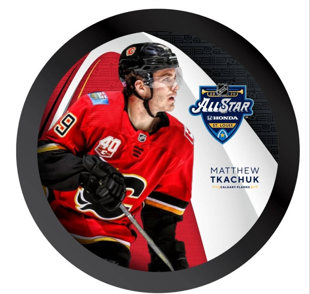 Calgary Flames Matthew Tkachuk Sticker Vægbeklædning Wallpaper