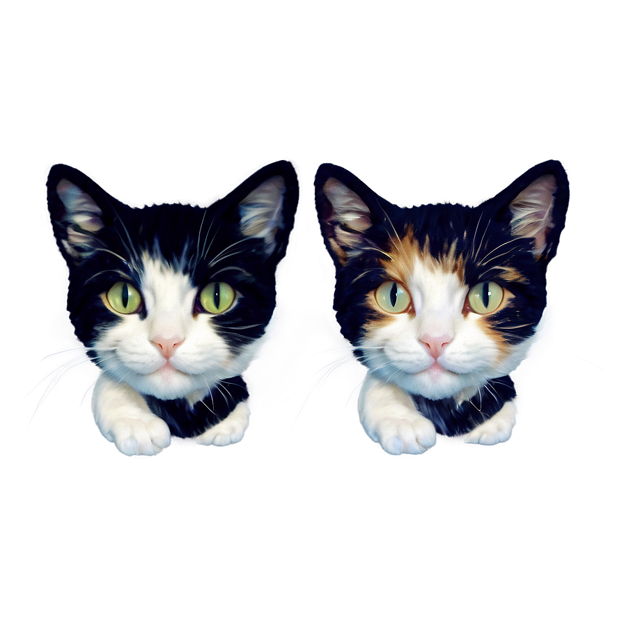 Calico Cat Design Png C PNG