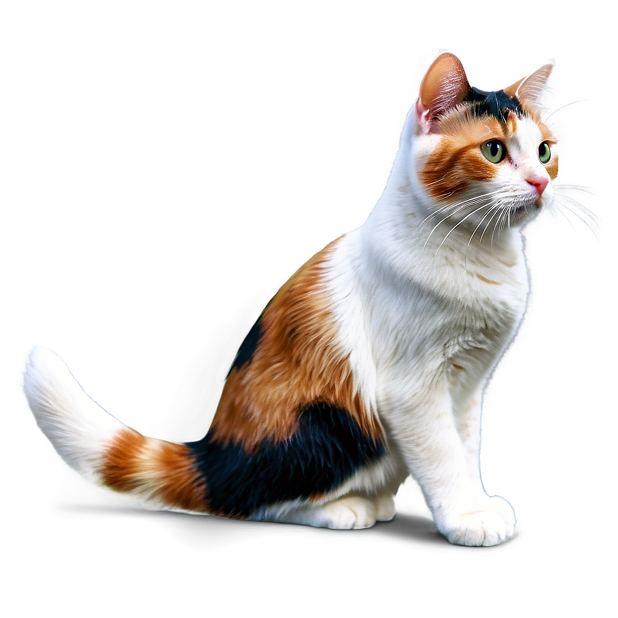 Download Calico Cat Png Ohp59 | Wallpapers.com