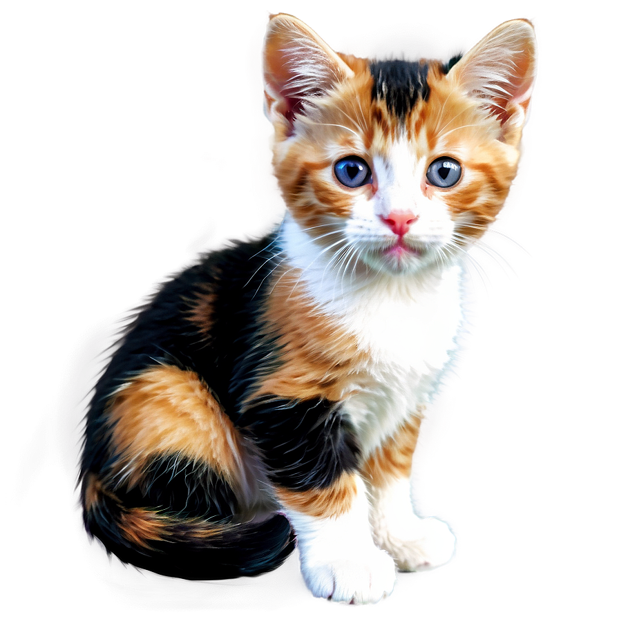 Calico Kitten Png Ban27 PNG