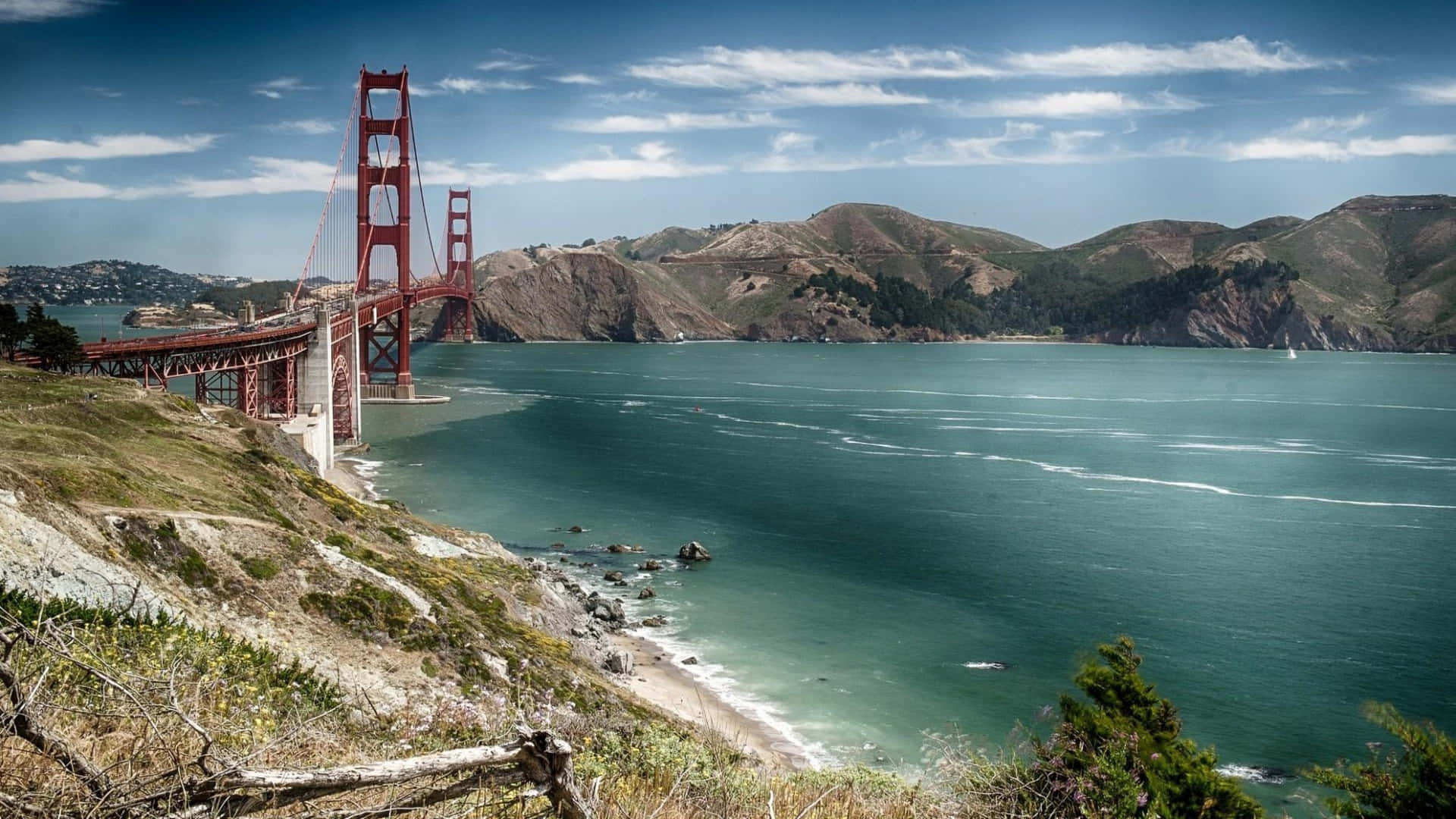 California 4k Golden State Bridge Wallpaper