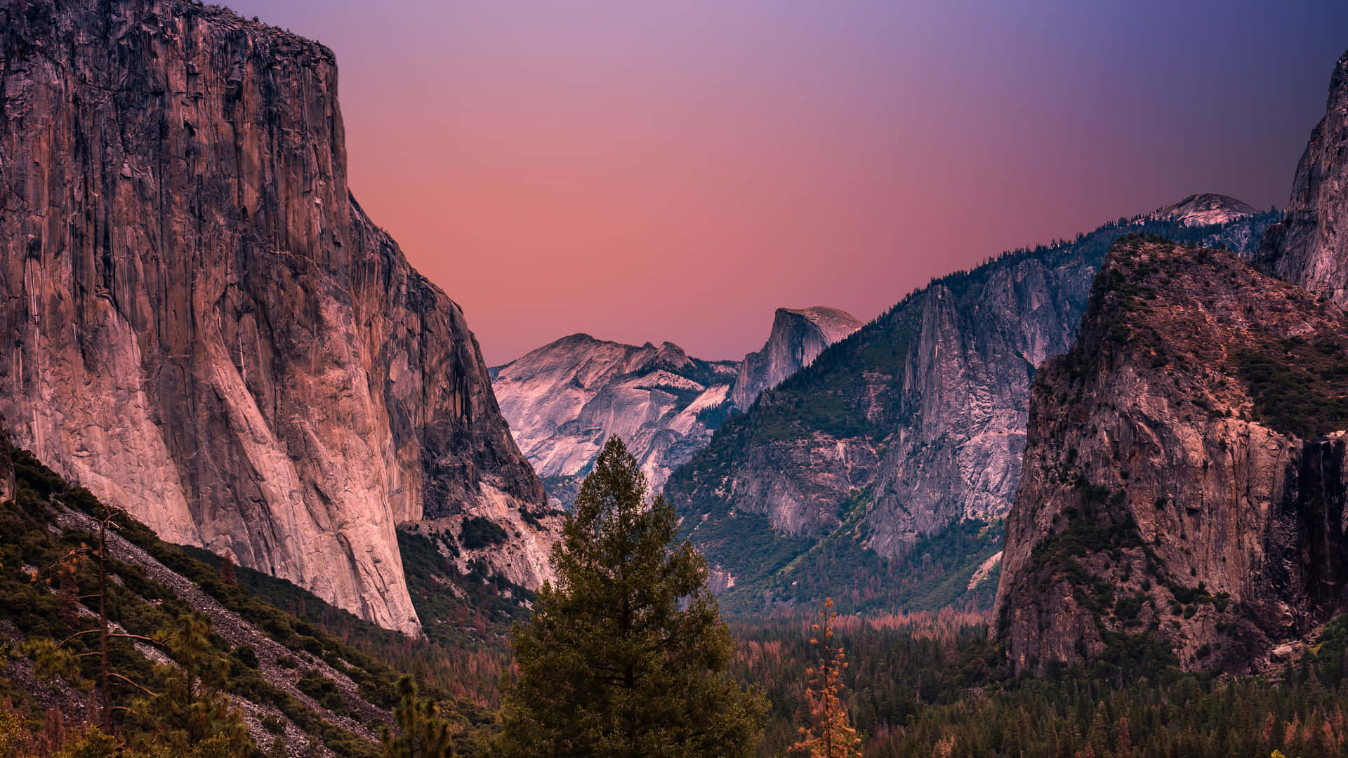 A Serene View of California's Mountainous Terrain Wallpaper