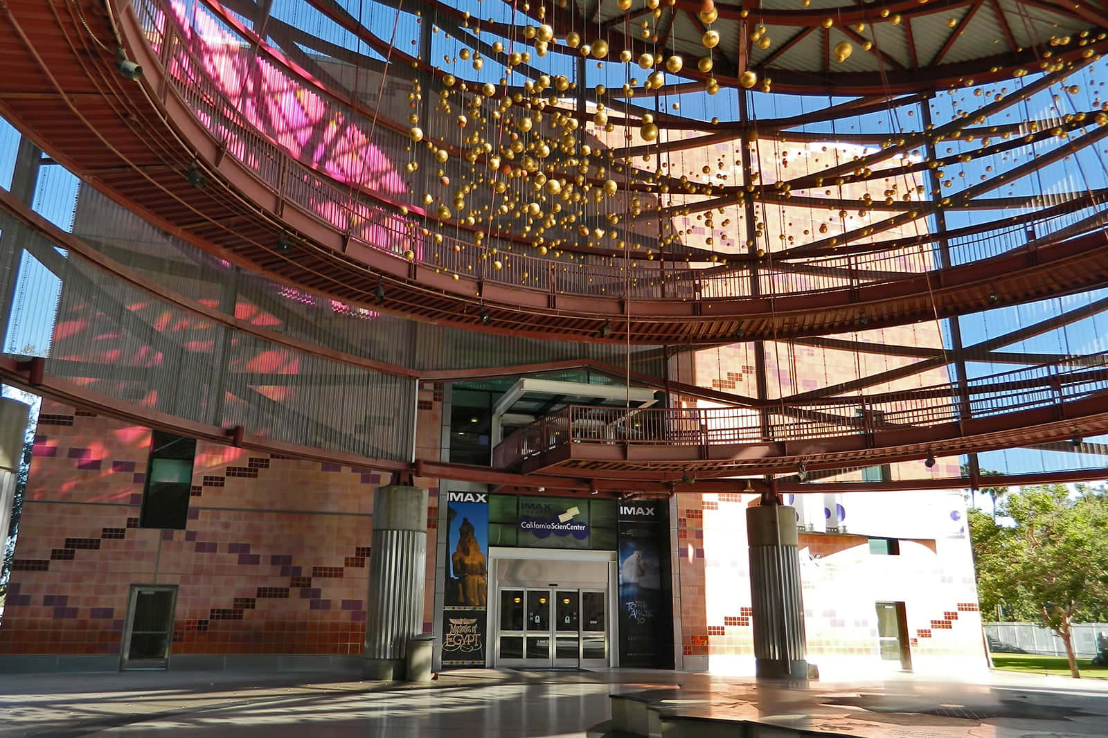 California Science Center Entrance Atrium Wallpaper