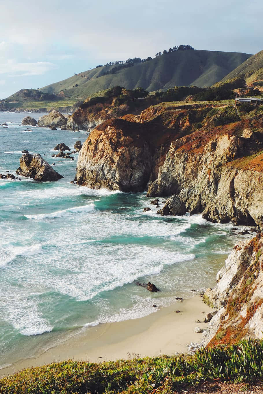 Lassoleadas Y Arenosas Playas De California Brindan El Escenario Perfecto Para Una Escapada De Verano. Fondo de pantalla