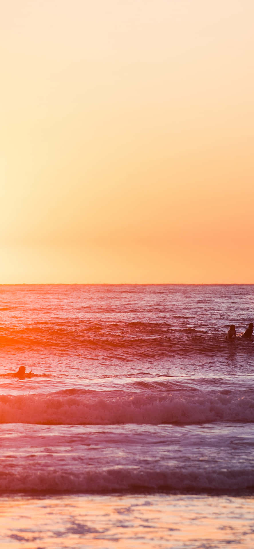 Denausblick Auf Den Sonnenuntergang Im Kalifornischen Sommer Genießen! Wallpaper