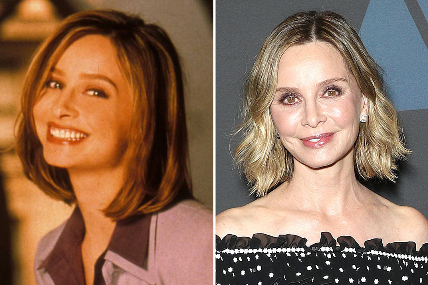 Calista Flockhart Then And Now Wallpaper