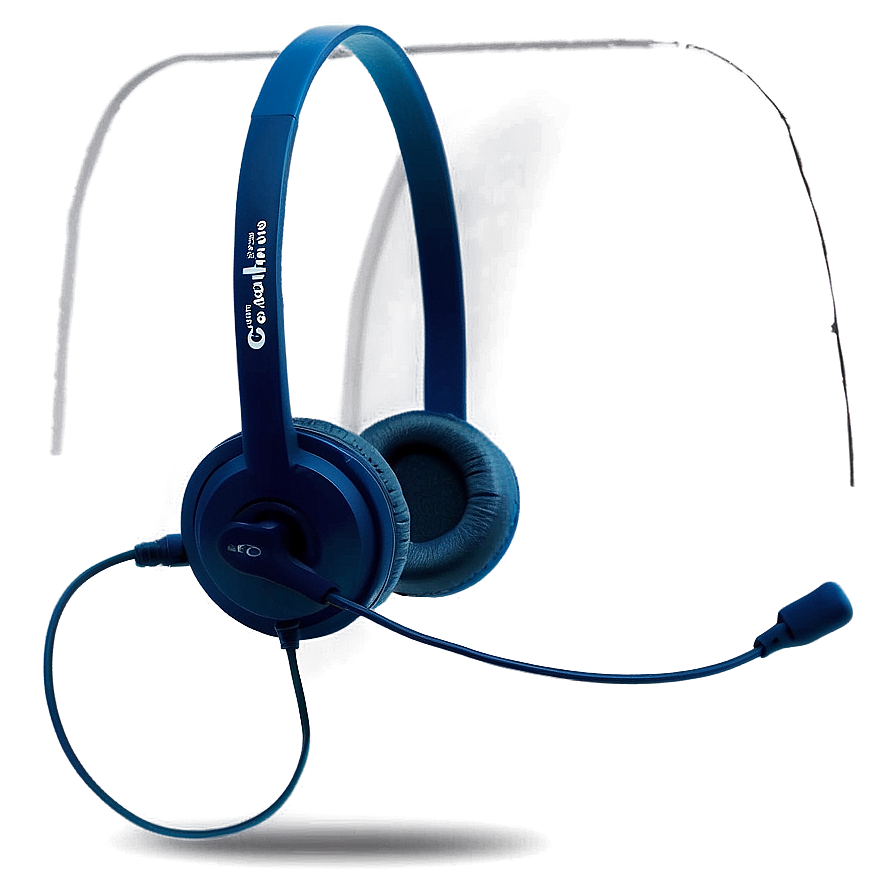 Call Center Headset Png 05252024 PNG