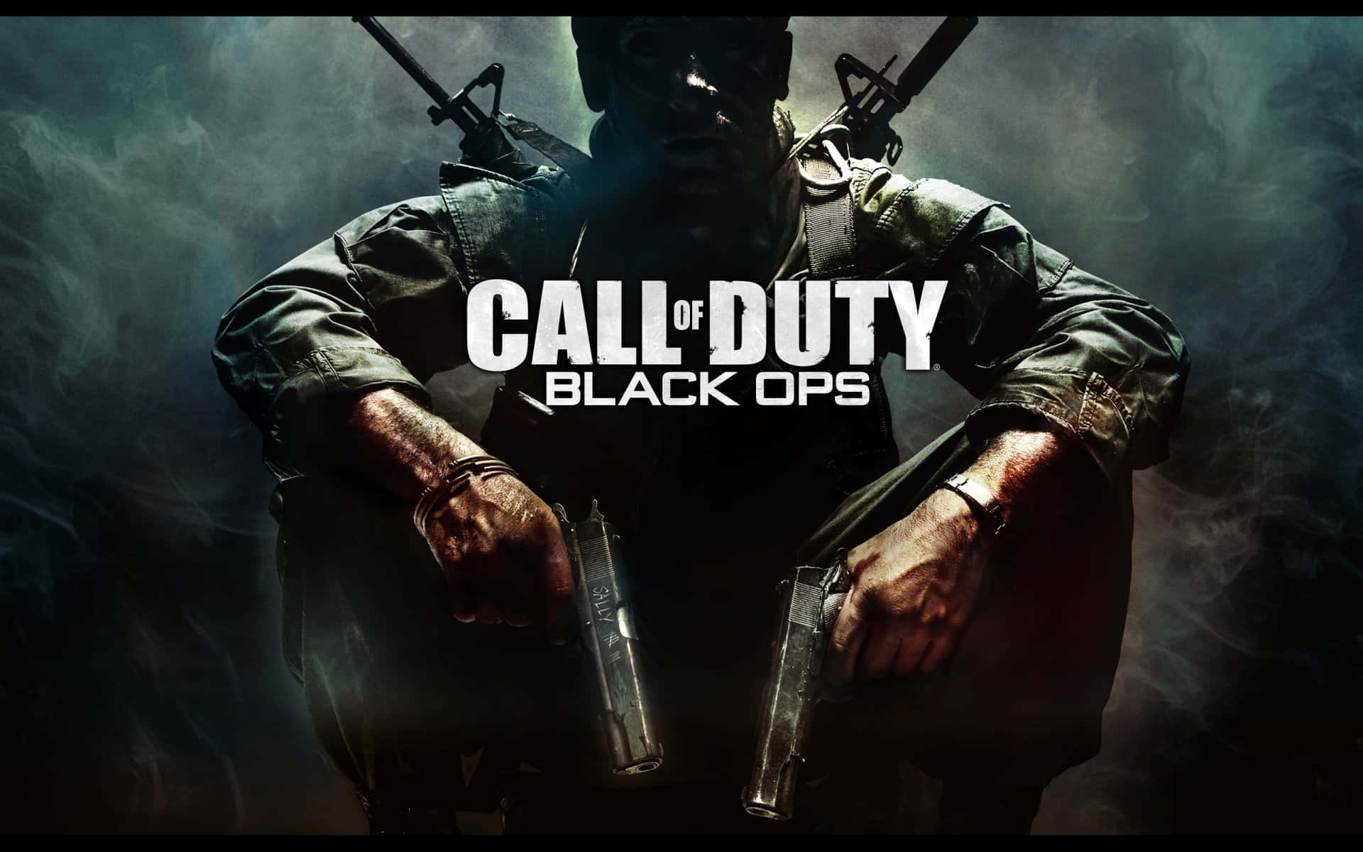 Call Of Duty Black Ops Dark Poster Wallpaper