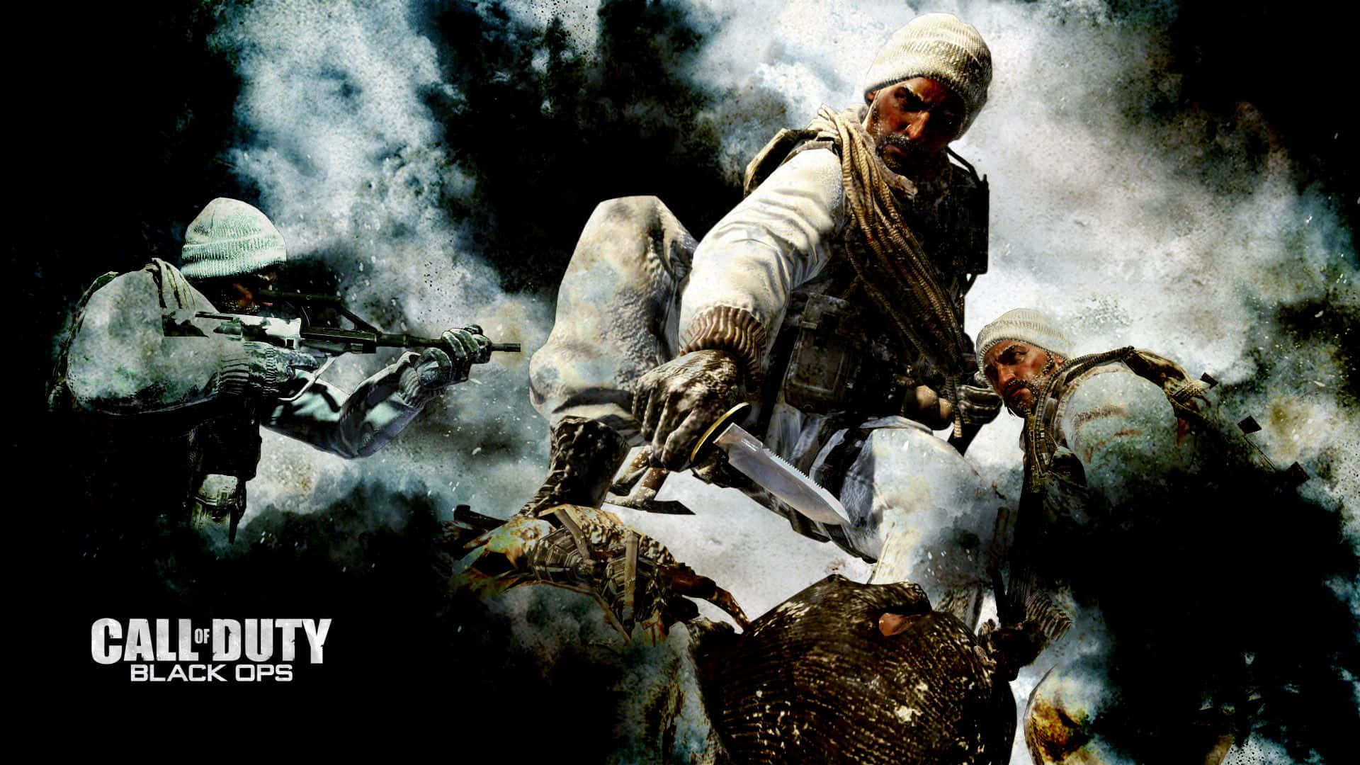 Dieaufregende Kampferfahrung Von Call Of Duty Black Ops 1. Wallpaper