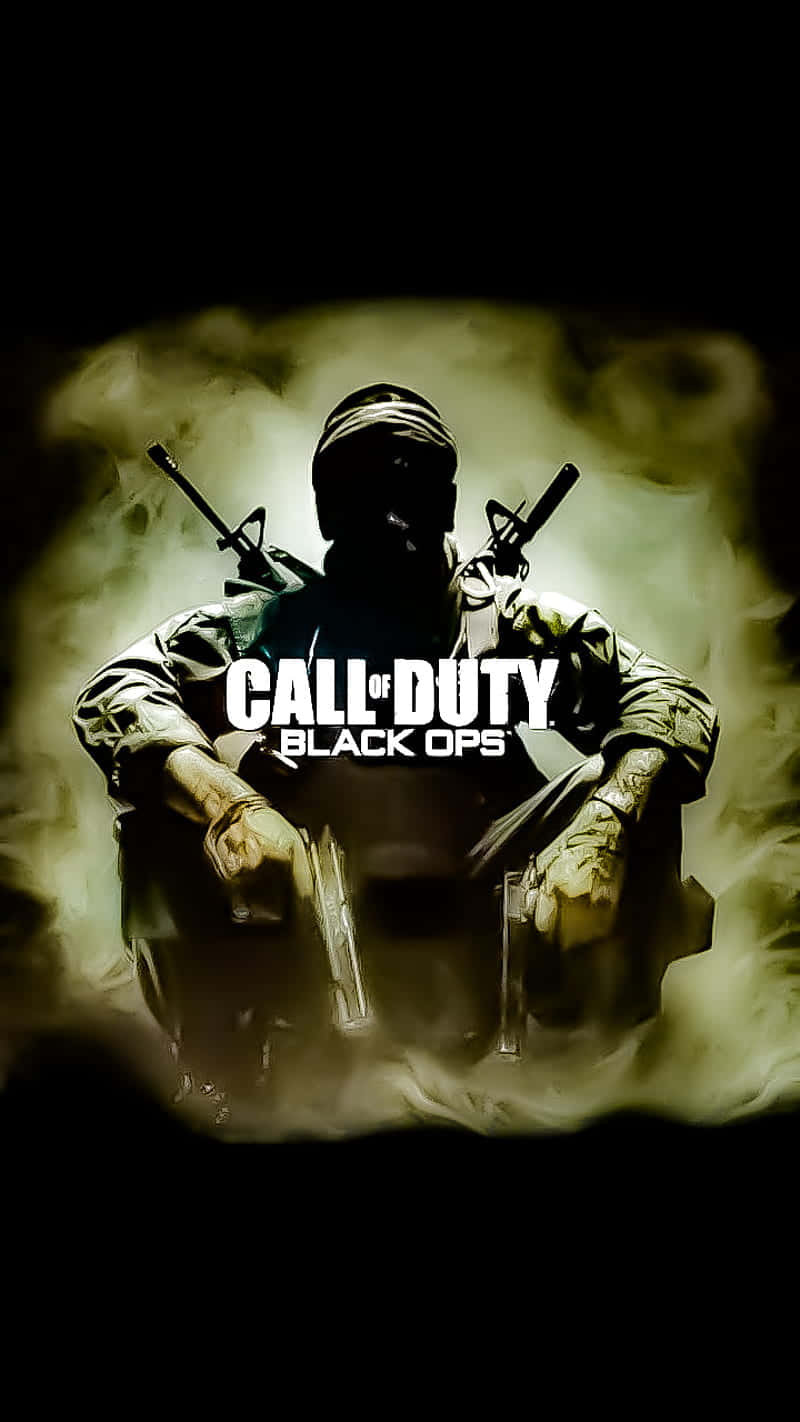 Uomoseduto Poster In Alta Definizione Di Call Of Duty Black Ops Hd Sfondo