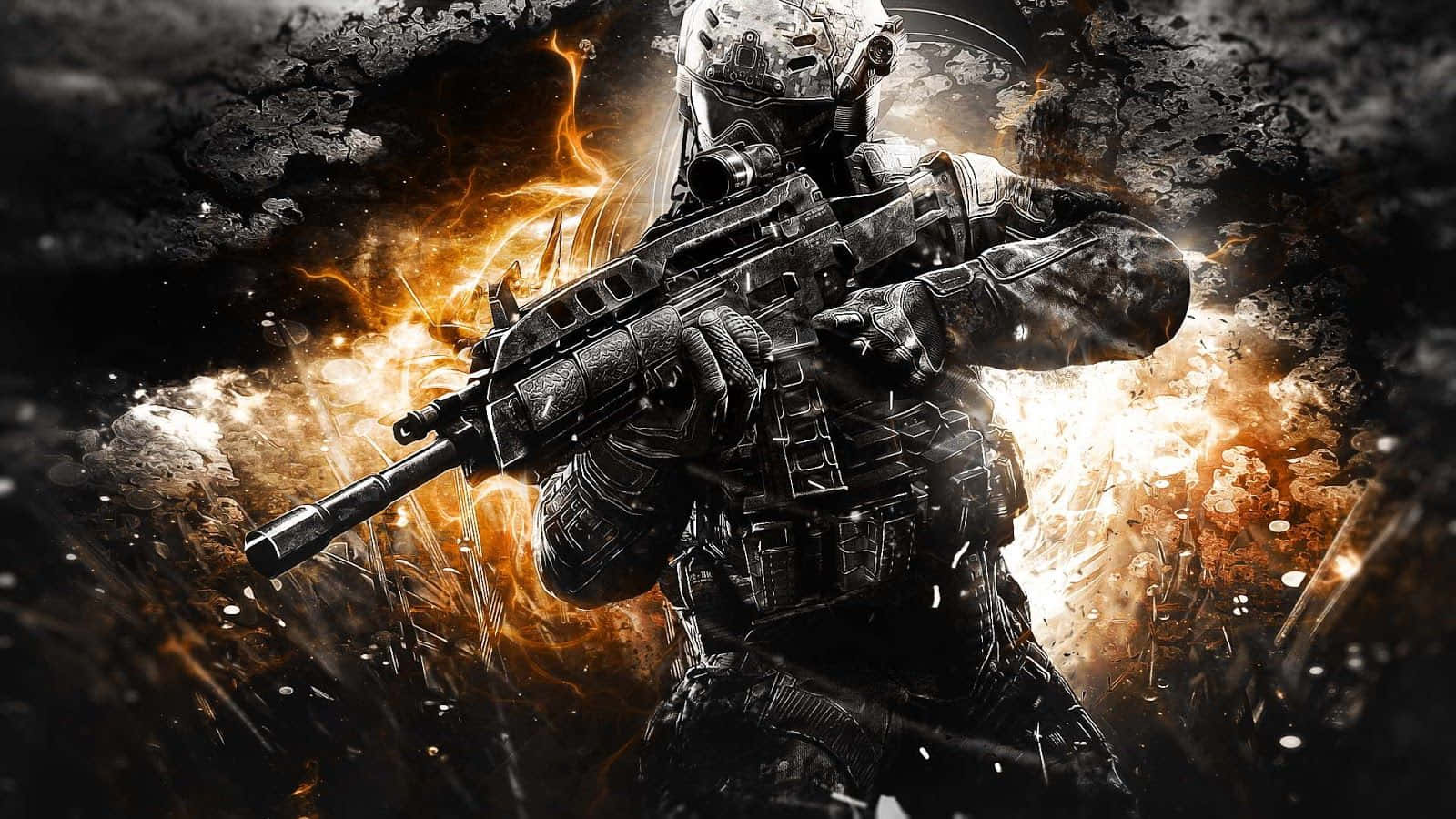 Infundemiedo En Tus Enemigos Con Call Of Duty Black Ops Fondo de pantalla