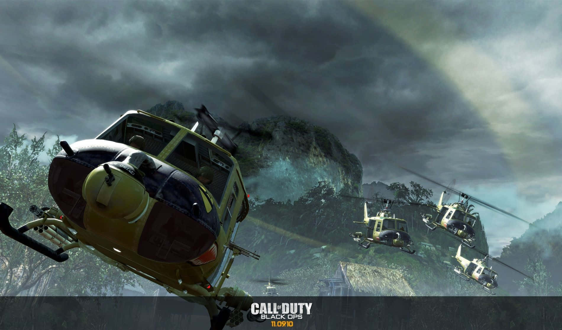 Sumérgeteen Combates Intensos En Call Of Duty: Black Ops Fondo de pantalla