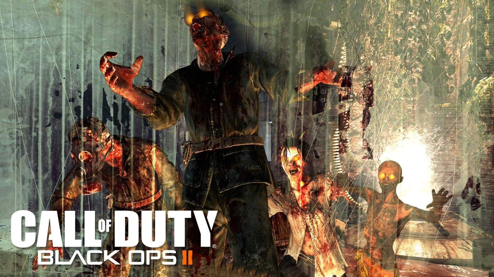 Er du klar til en spændende omgang af Call of Duty Black Ops 2? Wallpaper