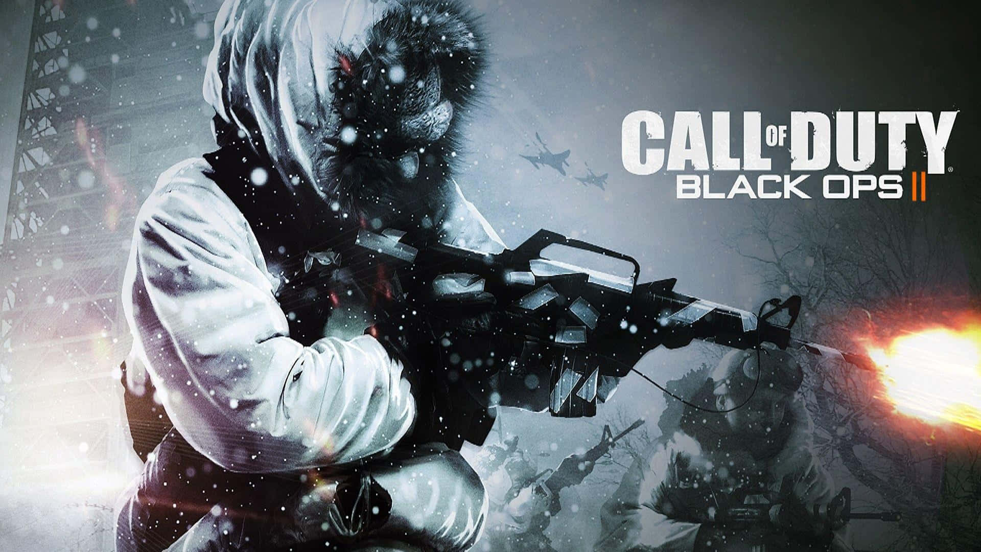 Callof Duty Black Ops 2 Soldaten-charakter Wallpaper
