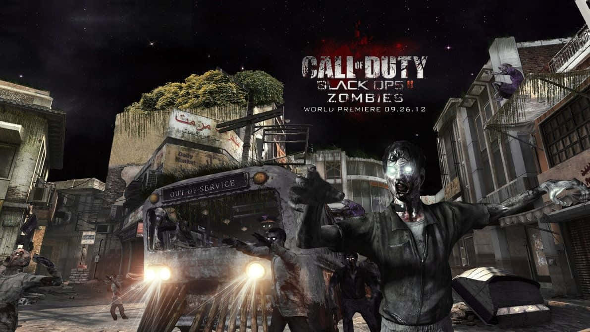 Callof Duty Zombies - Skärmdump Miniatyr. Wallpaper