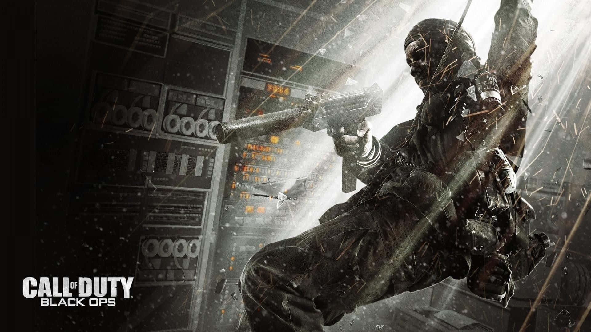 Call Of Duty Black Ops 2 Ghost Character Tapet Wallpaper