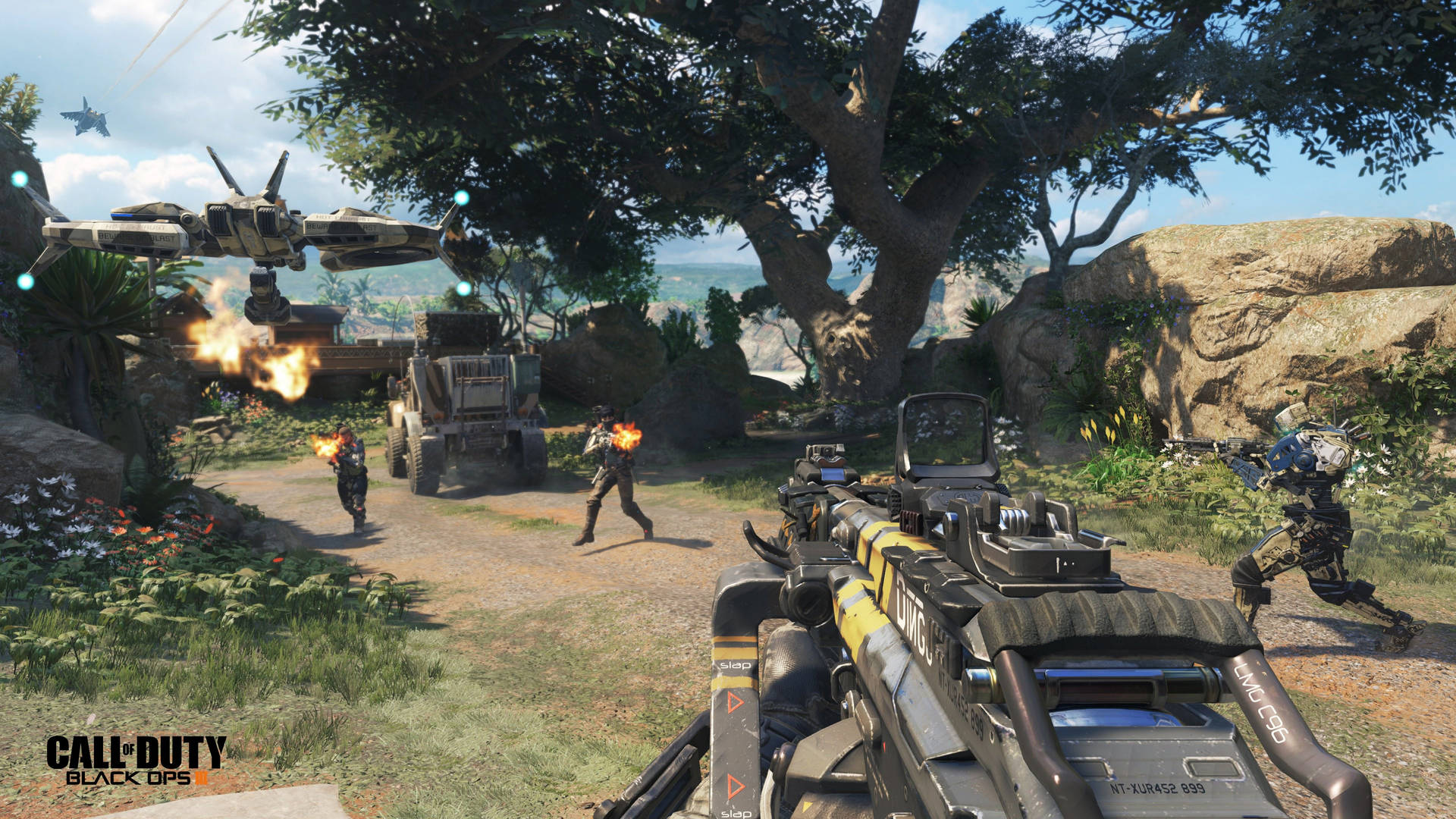 Callof Duty - Screenshot Di Black Ops 3 Sfondo