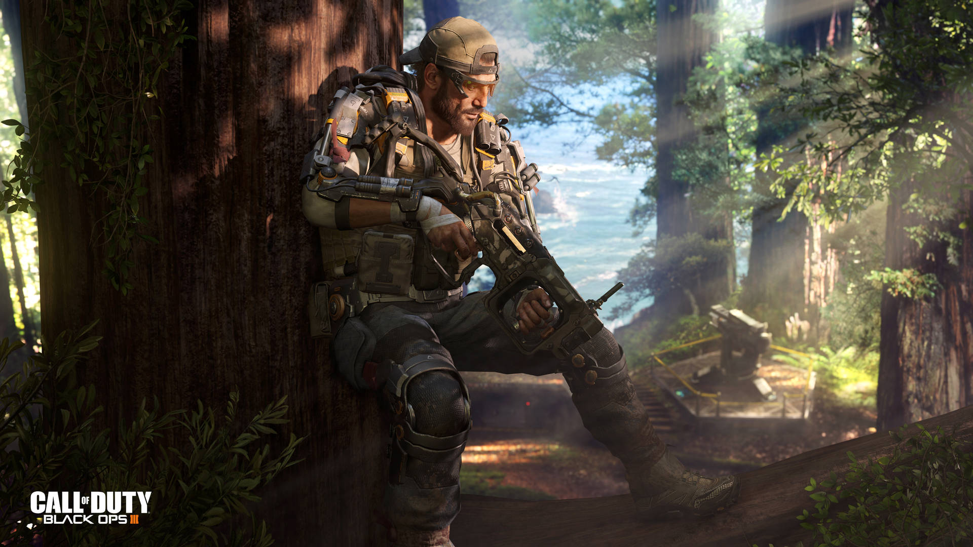 Udmanøvre, udfordre og overleve i Call of Duty Black Ops 3. Wallpaper