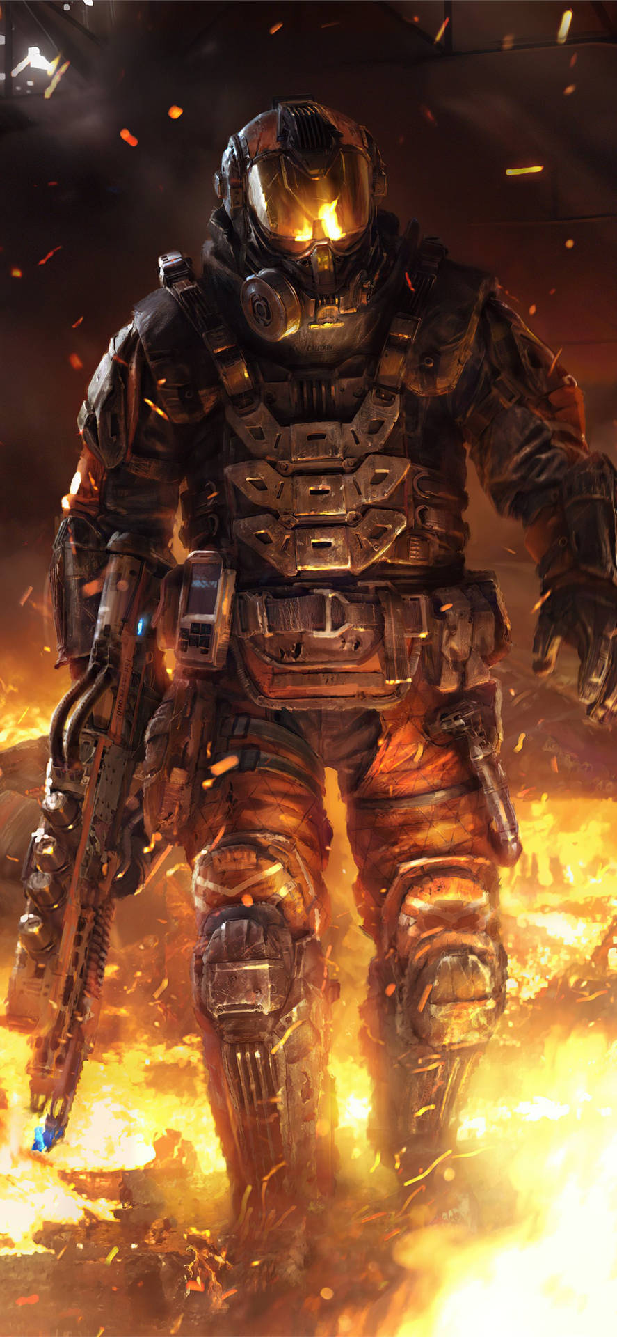 Schlagehart In Anspruchsvollen Schießereien Mit Call Of Duty: Black Ops 3! Wallpaper