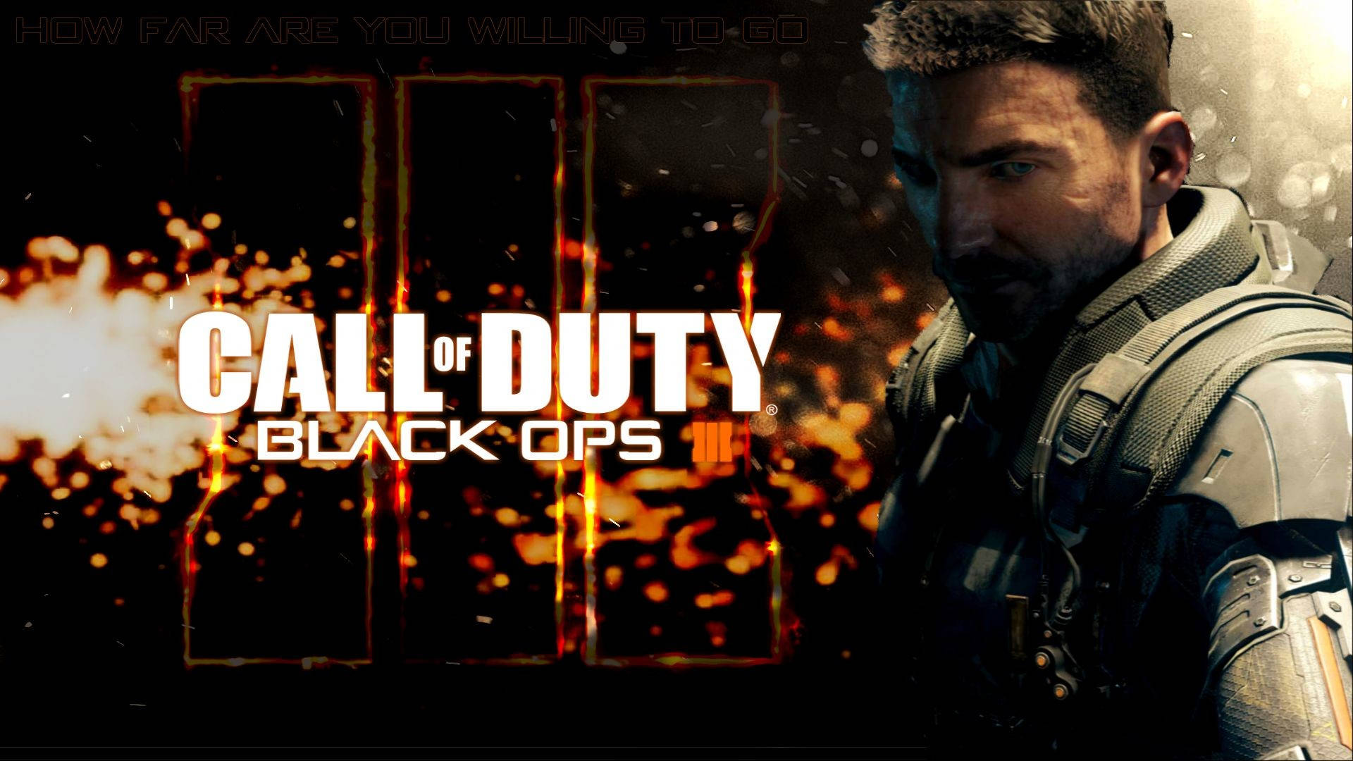Kald Of Duty Black Ops 3 - Løs kaos Wallpaper