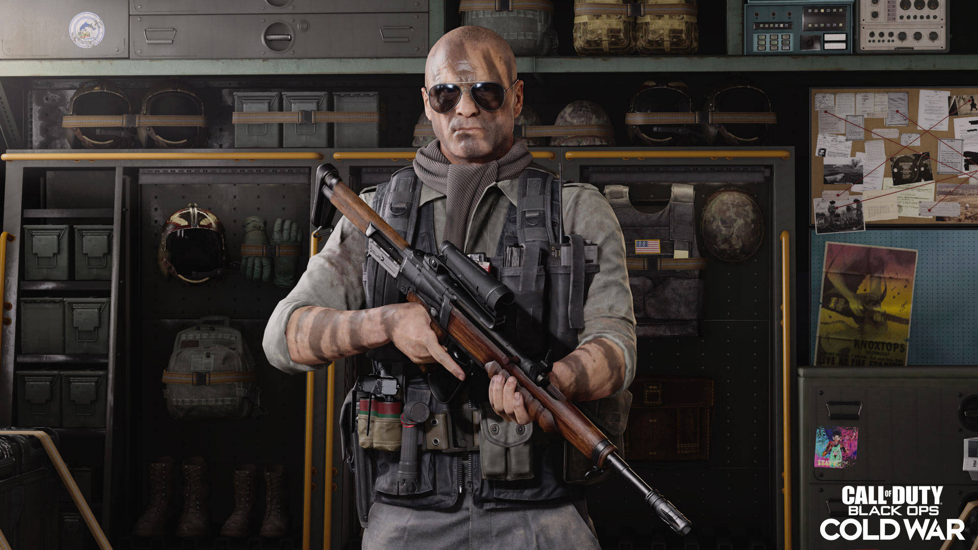 Call Of Duty Black Ops Cold War Agent Jason Hudson Wallpaper