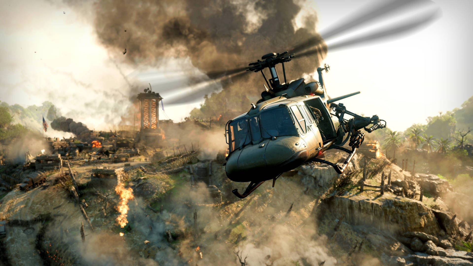 Call Of Duty Black Ops Cold War Helicopter Flying