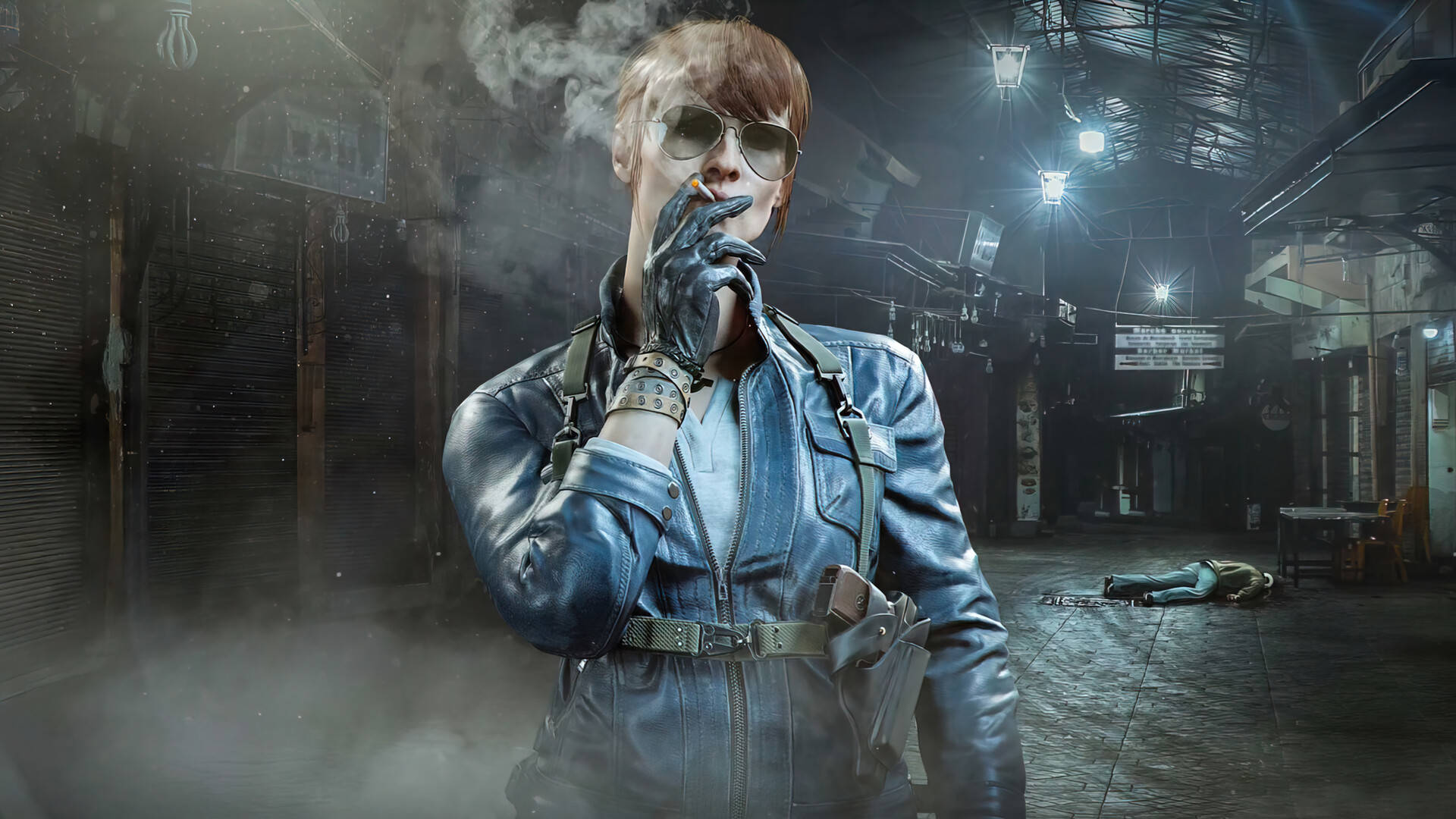 Call Of Duty Black Ops Cold War Portnova Smoking Background