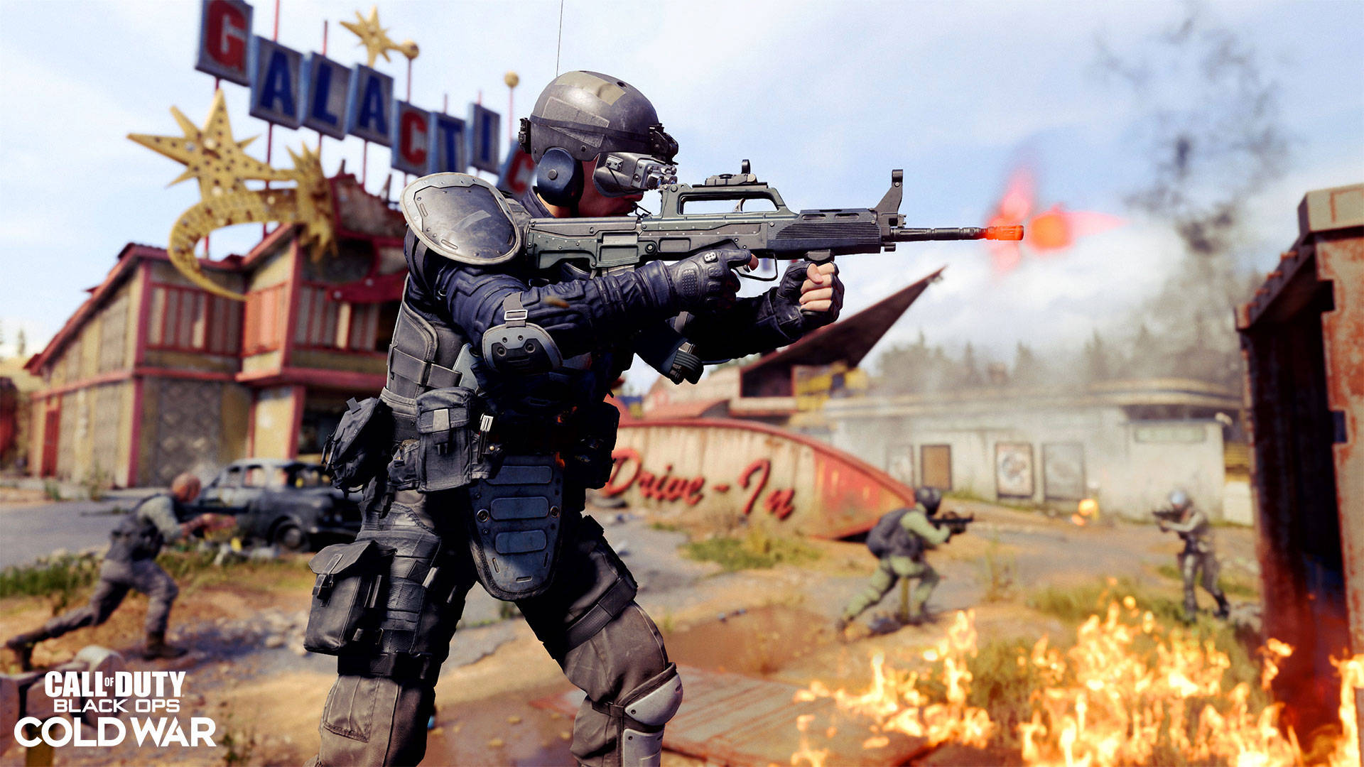 Call Of Duty Black Ops Cold War Stryker Fiery Path Wallpaper