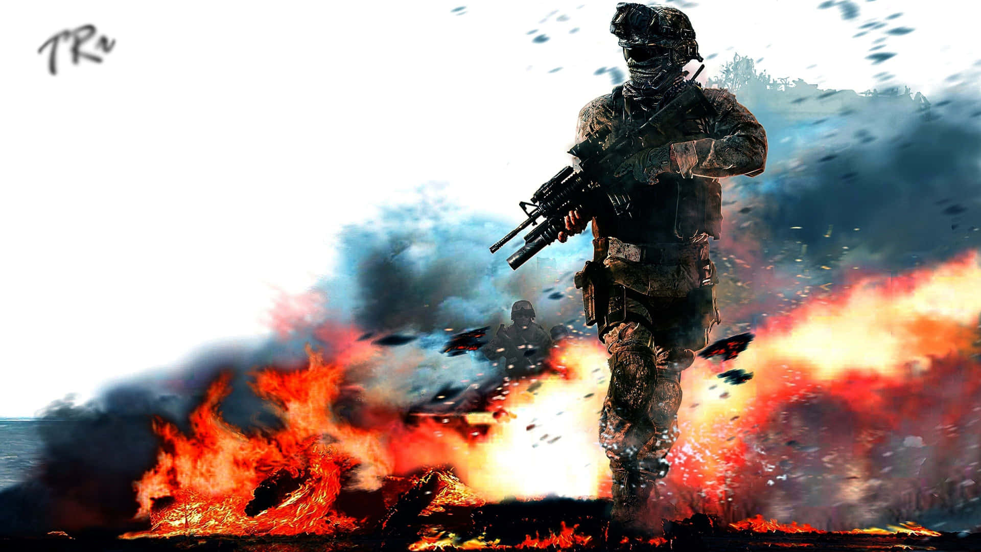 Spielecall Of Duty: Jetzt In Full Hd! Wallpaper