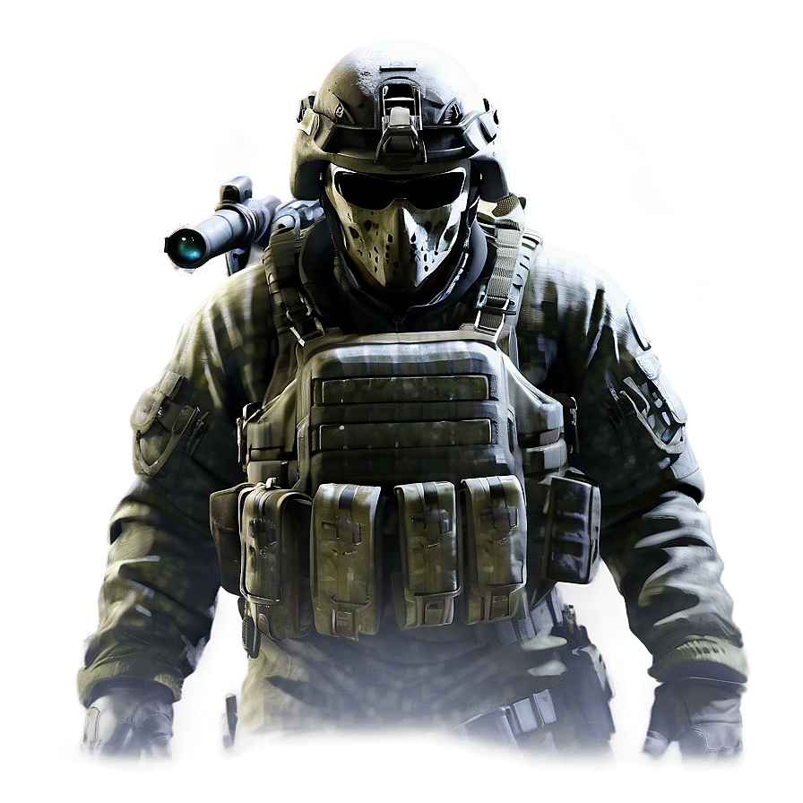 Call Of Duty Ghost Character Png Vga67 PNG