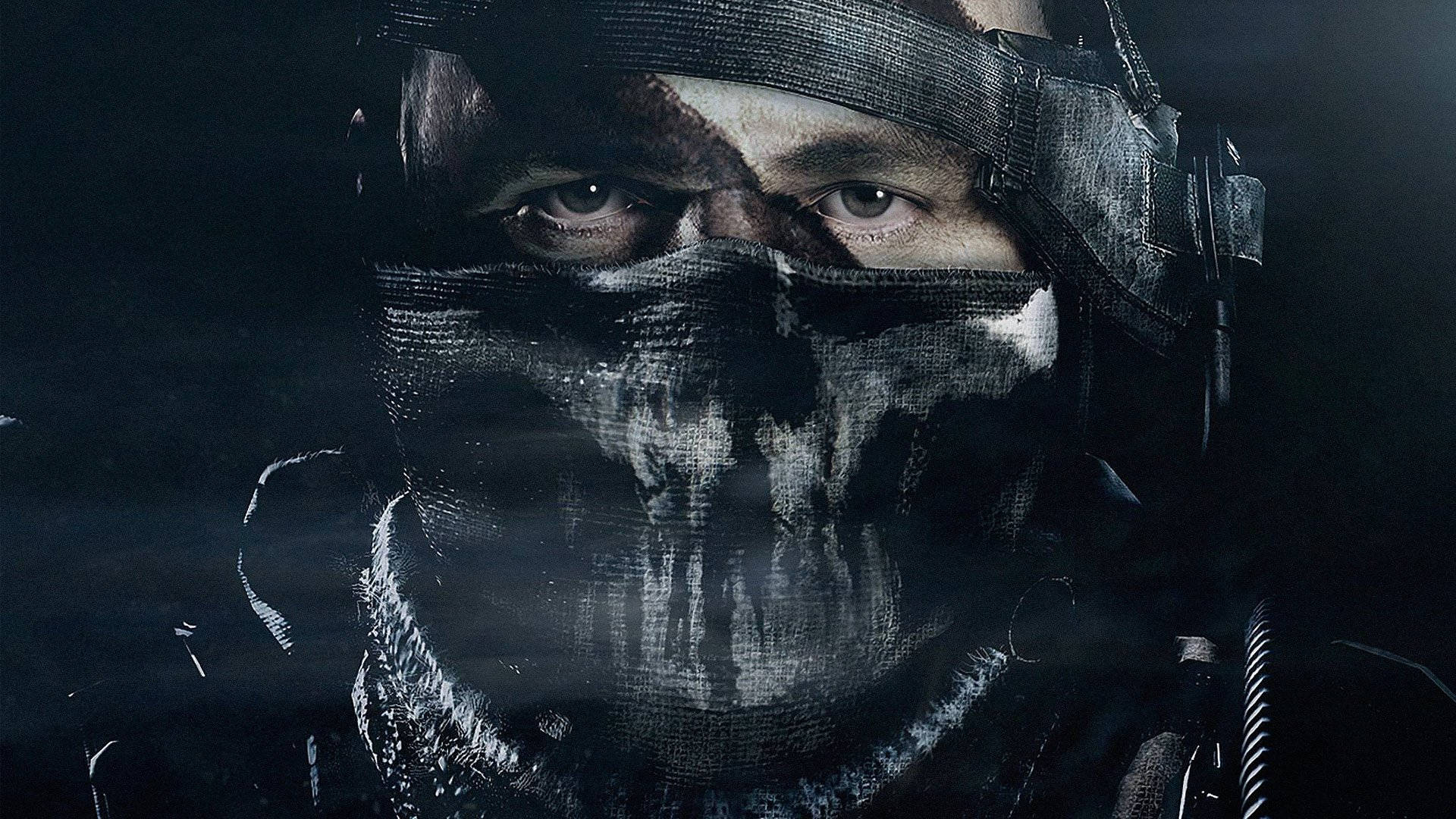 Call Of Duty Ghost Eyes Looking Wallpaper