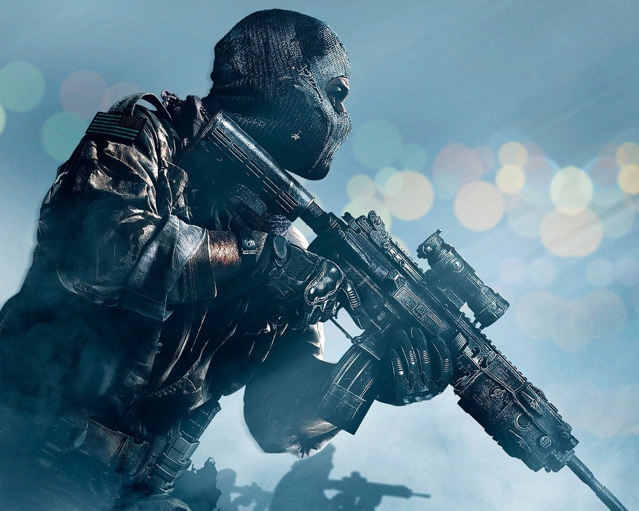 Armabrillante De Call Of Duty Ghost. Fondo de pantalla