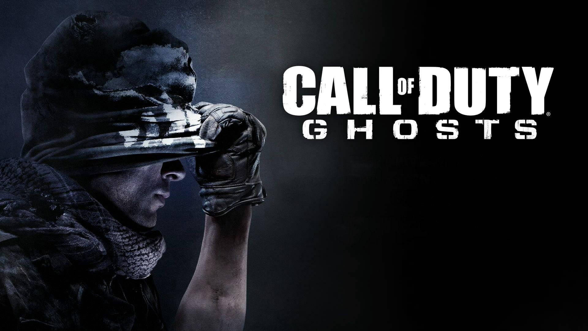 Call Of Duty Ghost Holding Mask Wallpaper