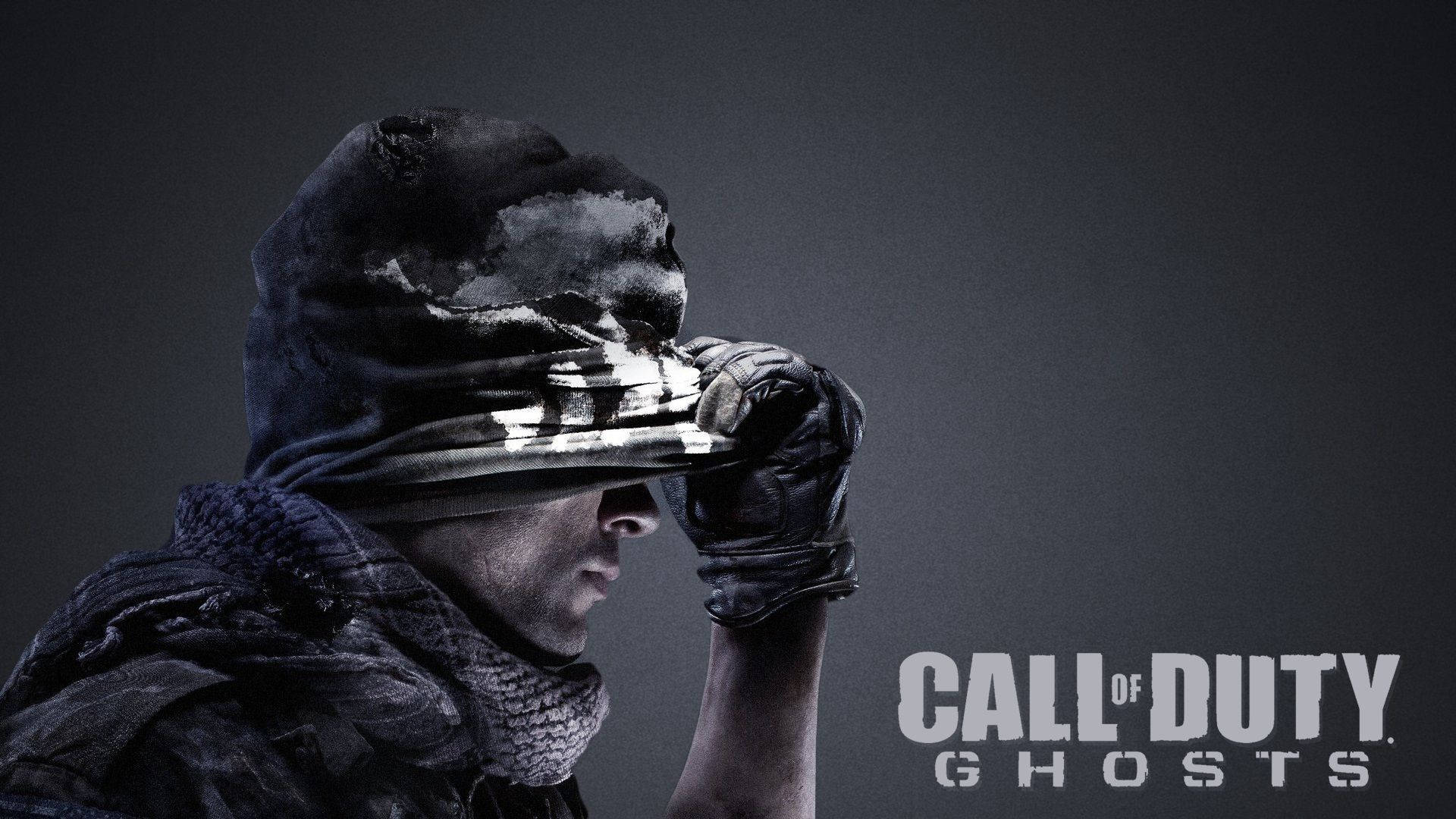 Call Of Duty Ghost Logo Removing Mask Wallpaper