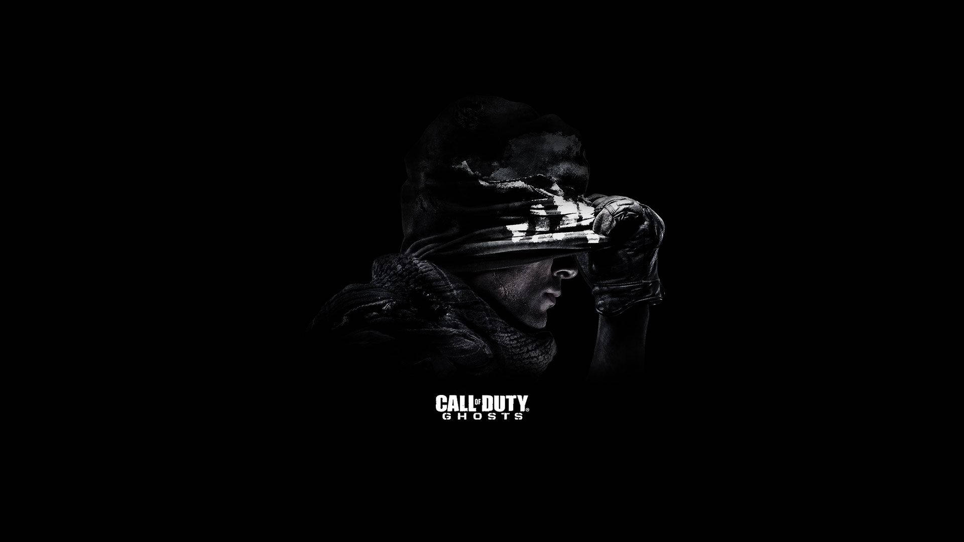 Call Of Duty Ghost Shadowy Touching Mask Wallpaper