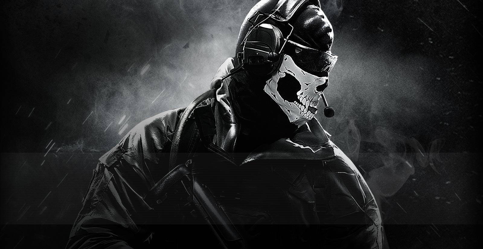 Call Of Duty Ghost Skull Head Wallpaper