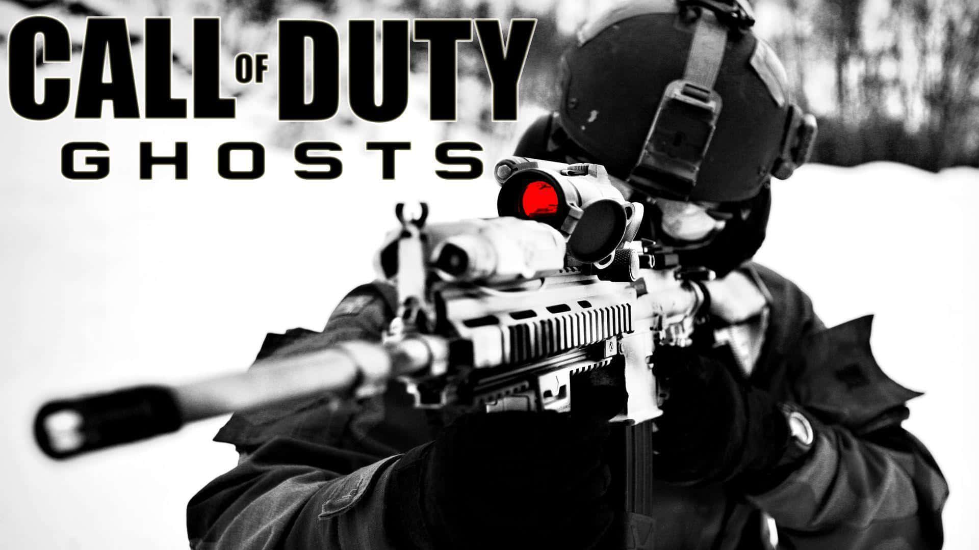 Intense Call of Duty Ghosts Action Scene Wallpaper