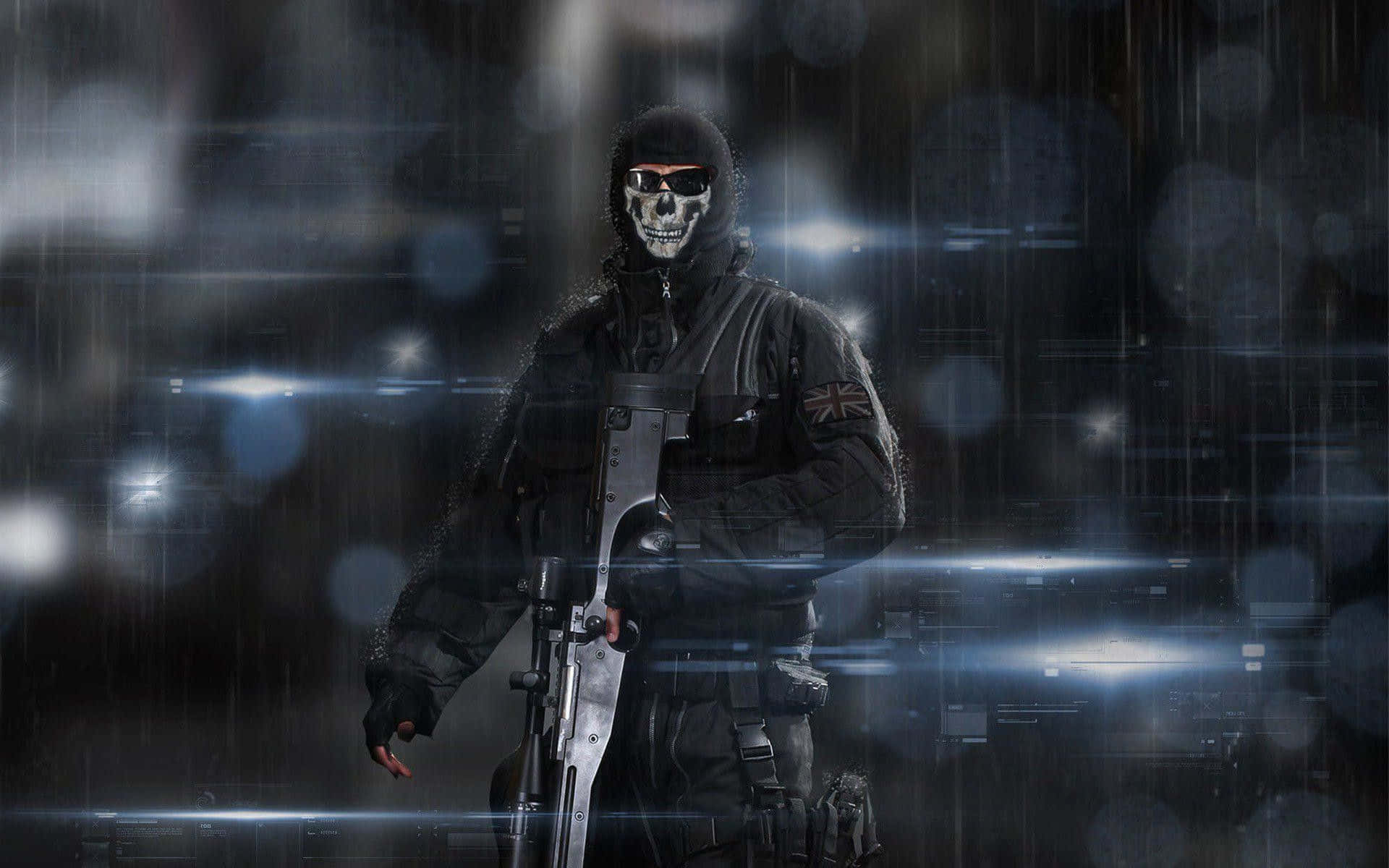 Intense action awaits in Call of Duty: Ghosts Wallpaper