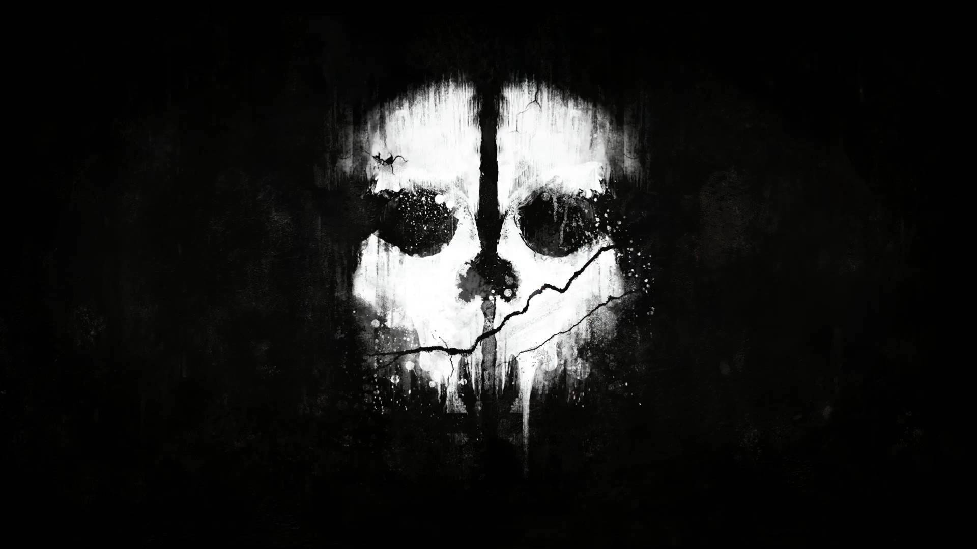 Ghostly Apparition: Call of Duty Black Horror Wallpaper